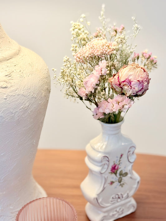 Dried Floral Vase Arrangement